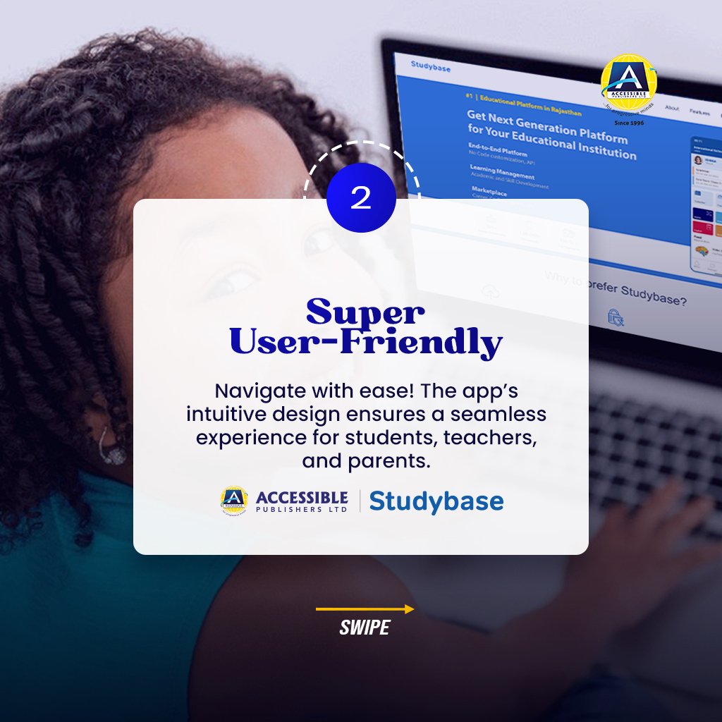 accessiblepl's tweet photo. We are thrilled to introduce the Accessible StudyBase App, an innovative educational platform designed to transform education across Nigeria!📚

Download now on Google Play and the App Store! 🎯
Contact us at 08174615807 or 08079833768.📞

#Studybase #Elearning #July #BookTwitter https://t.co/D8NQJHj8U2