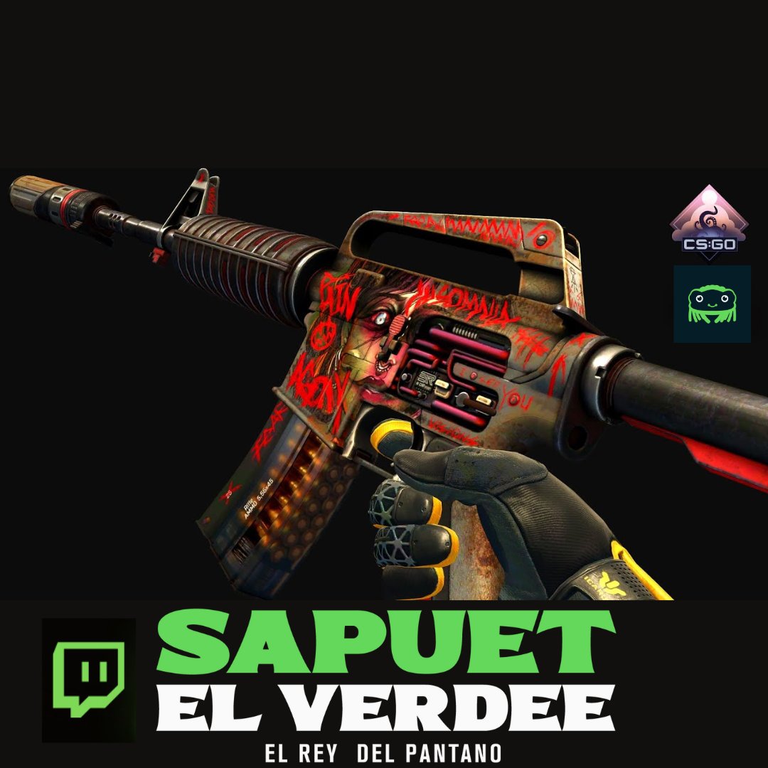 SapuetElVerdee's tweet image. 🔥CS2 GIVEAWAY🔥

🎁M4A1-S | TERROR NOCTURNO🎁

Steps to join👇

 - ✅Follow
@SapuetElVerdee
- ✅YT &amp;amp; TWITCH: 
youtube.com/channel/UCSLzC…
twitch.tv/sapuetelverdee
(Show proof)
- ✅ Retweet
- ✅ Tag 1 friend

📅Ends: 19/JULY/24📅

#CSGO #csgogiveaways #Giveaway #skins #csskins #cs2