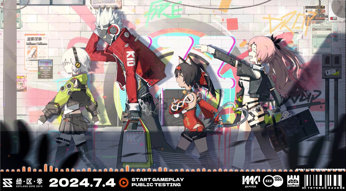 #ZenlessZoneZero #ZZZ #绝区零 
画了狡兔屋