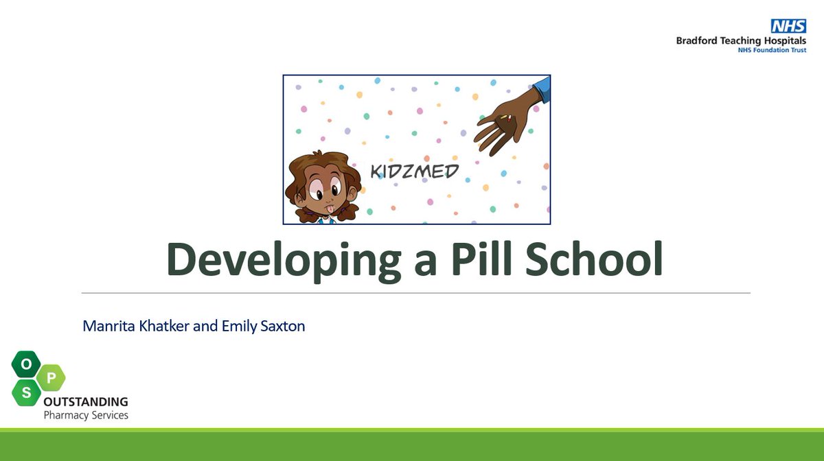 A fantastic presentation on 'Developing a Pill School' from Emily Saxton, Clinical Scientist and Sustainability Lead, at todays Exec to CSU meeting. ✅Sustainability ✅Reduction in dosing errors ✅Better patient experience✅Cost Saving 👏