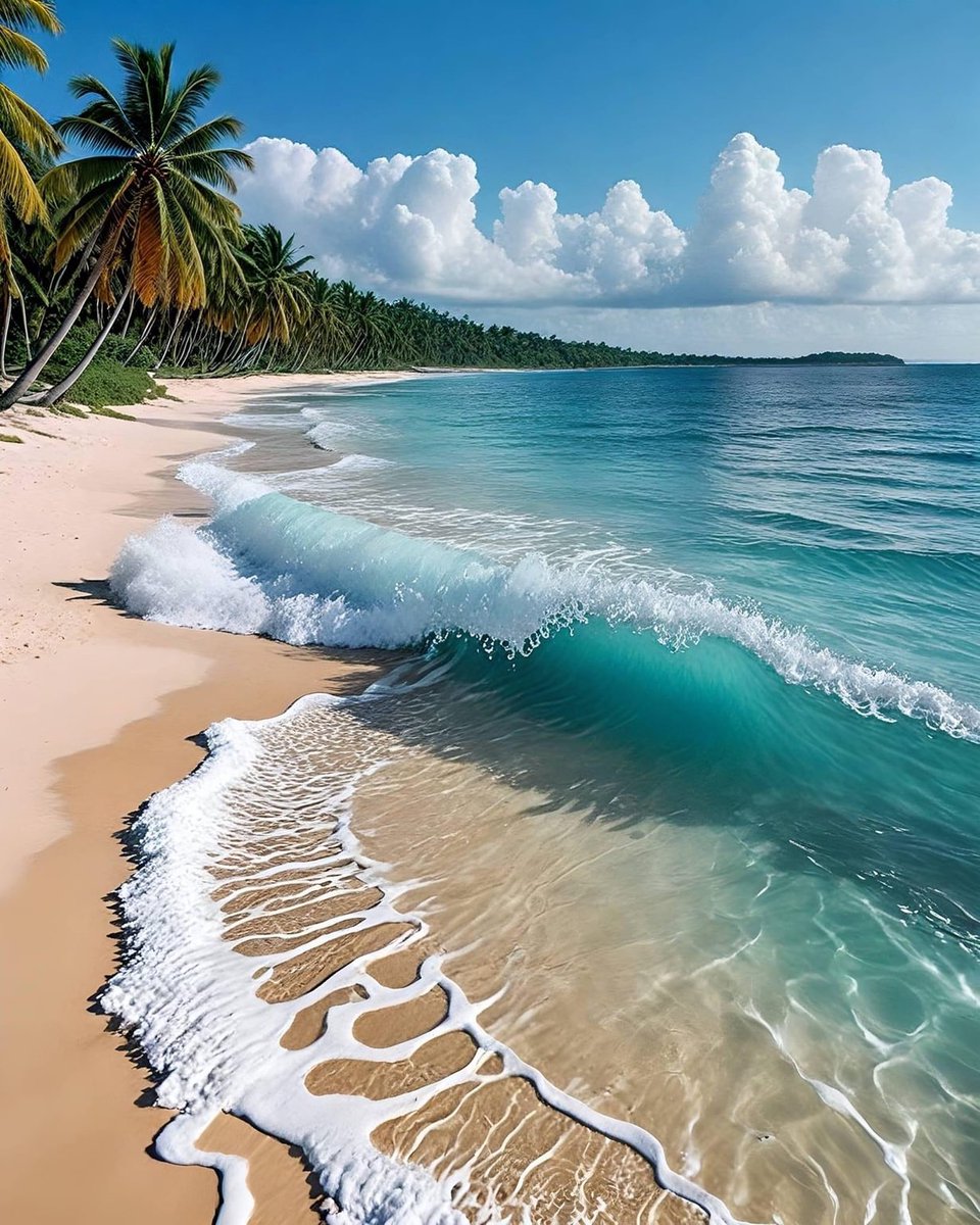 Beach in Maldives.