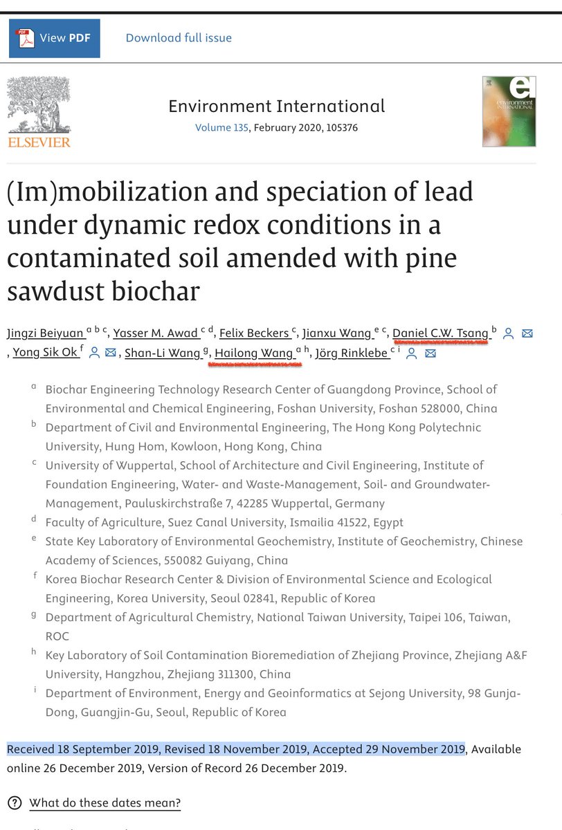 Spottingthespot's tweet image. 12) Daniel C W Tsang from @HongKongPolyU: no introduction needed. One of the biggest #papermill #fraud authors out there. &amp;gt; 150 pubpeer entries. Happily edits papers for his #papermill friends.