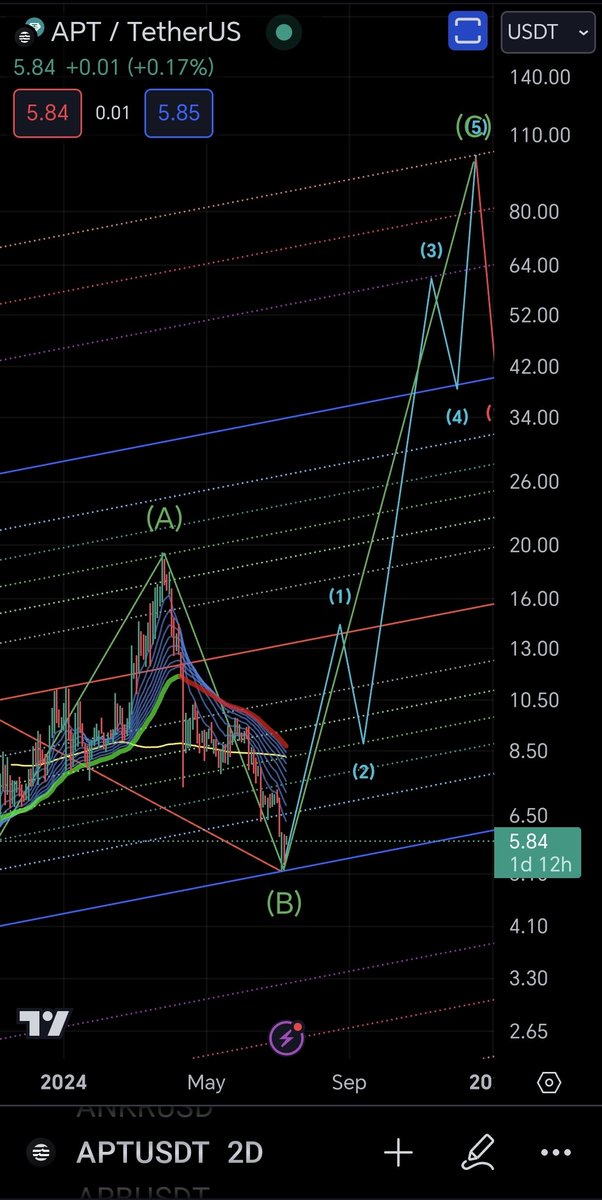CaptToblerone's tweet image. $APT chart update.