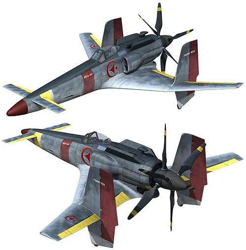 「プッシャー式の戦闘機で1番完成されてるのは散香だよね…いやまぁ創作だし当たり前な」|メイドと化した少佐@trpgのイラスト