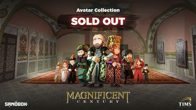 The Sandbox Marketplace (@thesandboxnfts) on Twitter photo 🙌 <a href="/Magnificentury_/">Magnificent Century</a> makes history in The Sandbox! 🔥 1,500 avatars from the legendary Turkish series are now SOLD OUT!
Missed out? Check them out on The Marketplace: sandbox.game/en/collection/…
⏩ NEXT ⏩ Loading... 🙌 <a href="/Magnificentury_/">Magnificent Century</a> makes history in The Sandbox! 🔥 1,500 avatars from the legendary Turkish series are now SOLD OUT!
Missed out? Check them out on The Marketplace: sandbox.game/en/collection/…
⏩ NEXT ⏩ Loading...