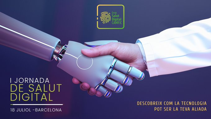 📢 Descobreix el programa de la I Jornada de #SalutDigital
🔹Què poden fer les eines digitals per nosaltres? 
🔹Què s’està cuinant? Espai per conèixer noves eines digitals 
🔹Tallers sobre Escletxa digital, Eines de teleconsulta i Kit bàsic digital 
📲camfic.cat/DetallActivita…