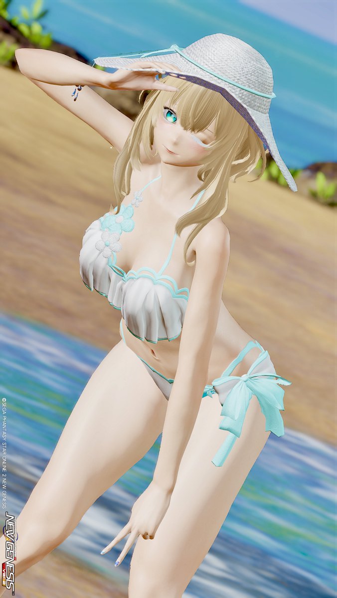 こんばんは~🌙 
最近暑くなってきました…
夏って感じですねぇ☀️(๑˟▵˟๑)՞՞
 #PSO2NGS_SS 
 #メンテの日なのでssを貼る