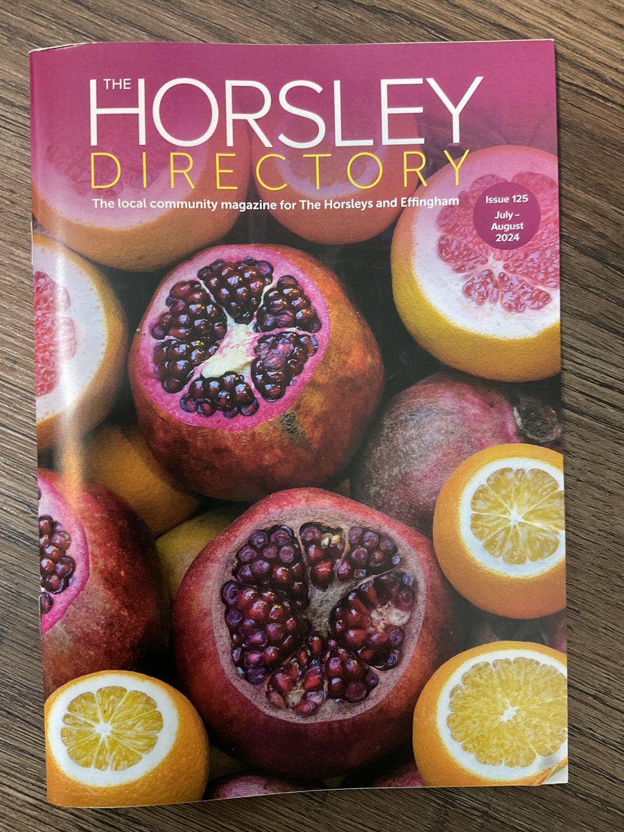 Horsley Directory (@thehorsleyd) on Twitter photo The July-August 2024 issue is out this week! For those not in our distribution area, copies can be collected from Bookham and Leatherhead libraries. To advertise, call 01483 338288 or email sales@thehorsleydirectory.co.uk. #horsley #kt24 #horsleyhub thehorsleydirectory.co.uk The July-August 2024 issue is out this week! For those not in our distribution area, copies can be collected from Bookham and Leatherhead libraries. To advertise, call 01483 338288 or email sales@thehorsleydirectory.co.uk. #horsley #kt24 #horsleyhub thehorsleydirectory.co.uk