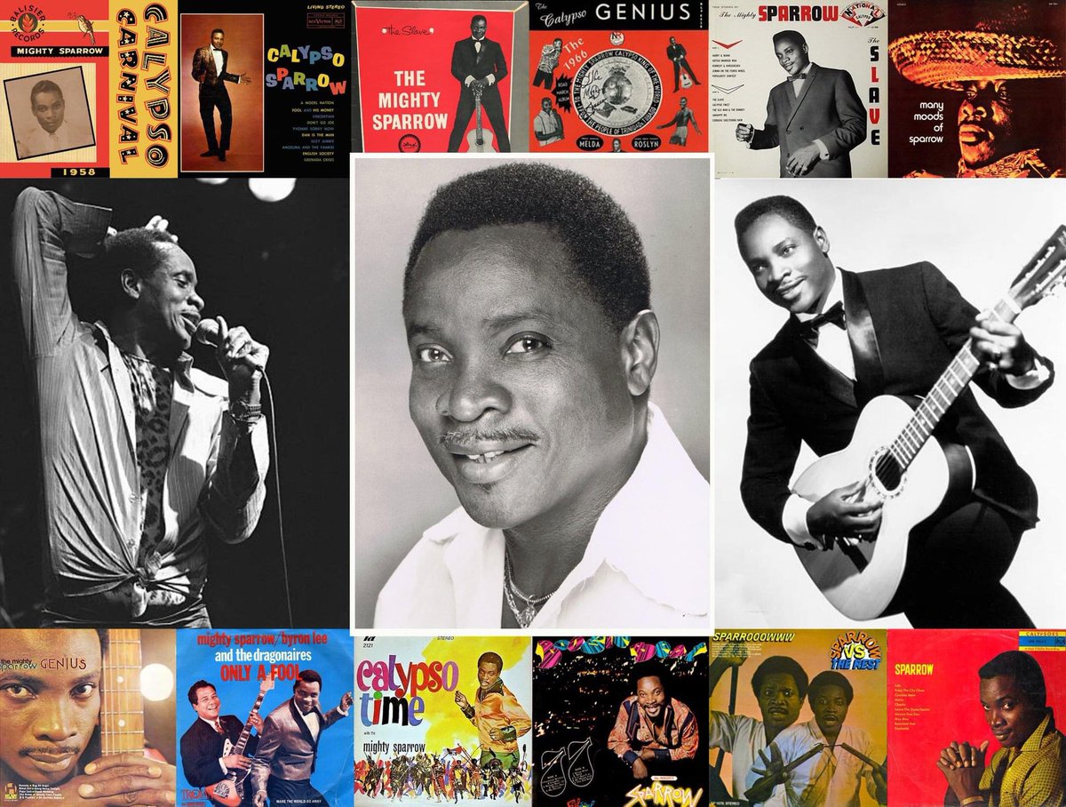 wcchen's tweet photo. The poems and lessons they write and send from England/ they were trying to cultivate comedians/ Comic books made more sense/ you know it's fictitious, without pretence.

- The Mighty Sparrow, Legendary Calypsonian, born Slinger Francisco 89 years ago today on 9 July 1935, in Grand Roy, #Grenada. #trinidadandtobago #Caribbean 
From DAN IS THE MAN (IN THE VAN)
https://t.co/v9dQastfP5