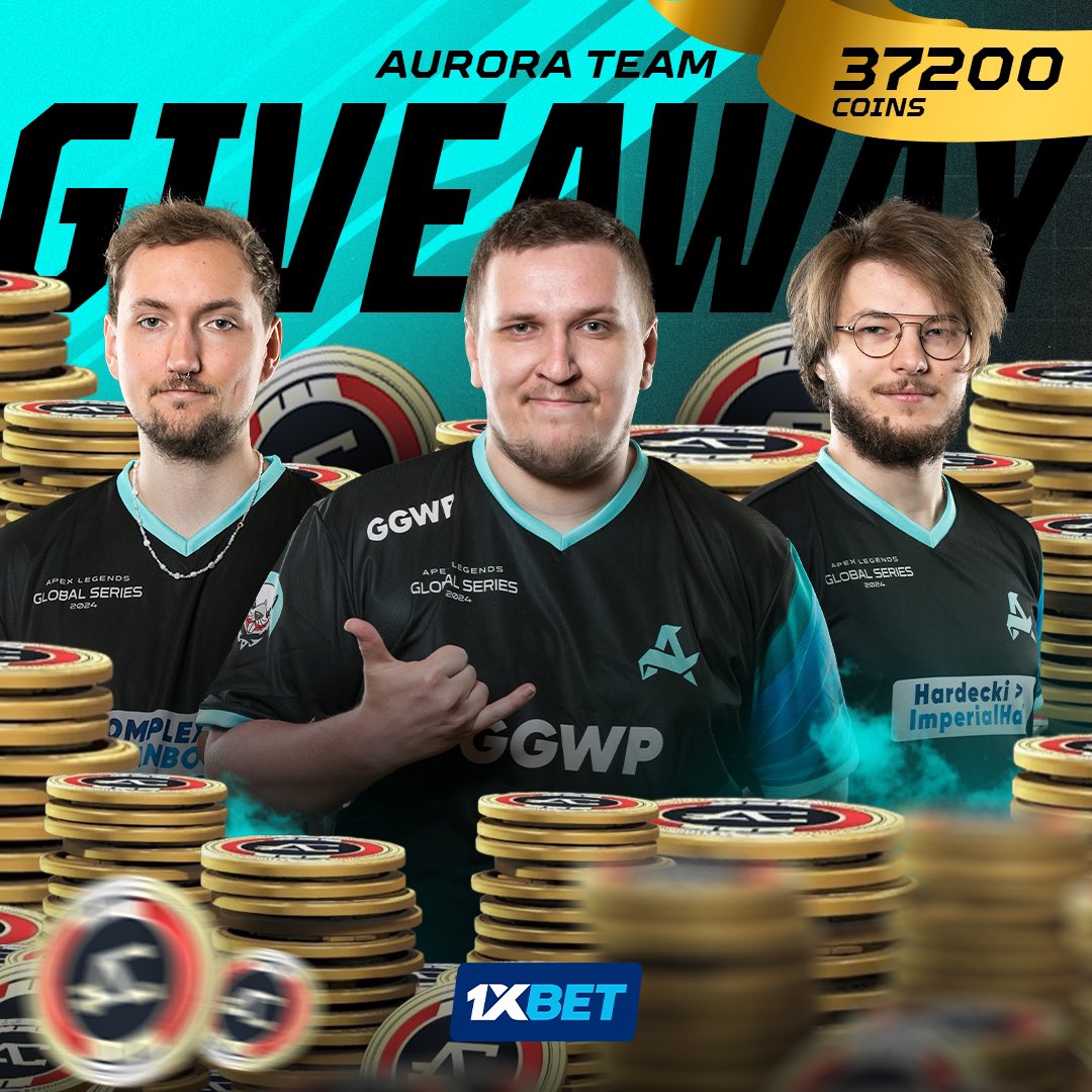 AuroraApex_GG's tweet photo. after hitting 10k followers boss gave me a bonus, but instead of buying a new bugatti we’re doing a

𝟯𝟳𝟮𝟬𝟬 𝗔𝗣𝗘𝗫 𝗖𝗢𝗜𝗡𝗦 𝗚𝗜𝗩𝗘𝗔𝗪𝗔𝗬 🗣️‼️

10 winners: 6700 x2, 4350 x3, 2150 x5 🔥🔥

1. Follow @AuroraApex_GG 😎
2. Like this post ❤️

results at July 31th ⏳ https://t.co/NaBY5hak5s