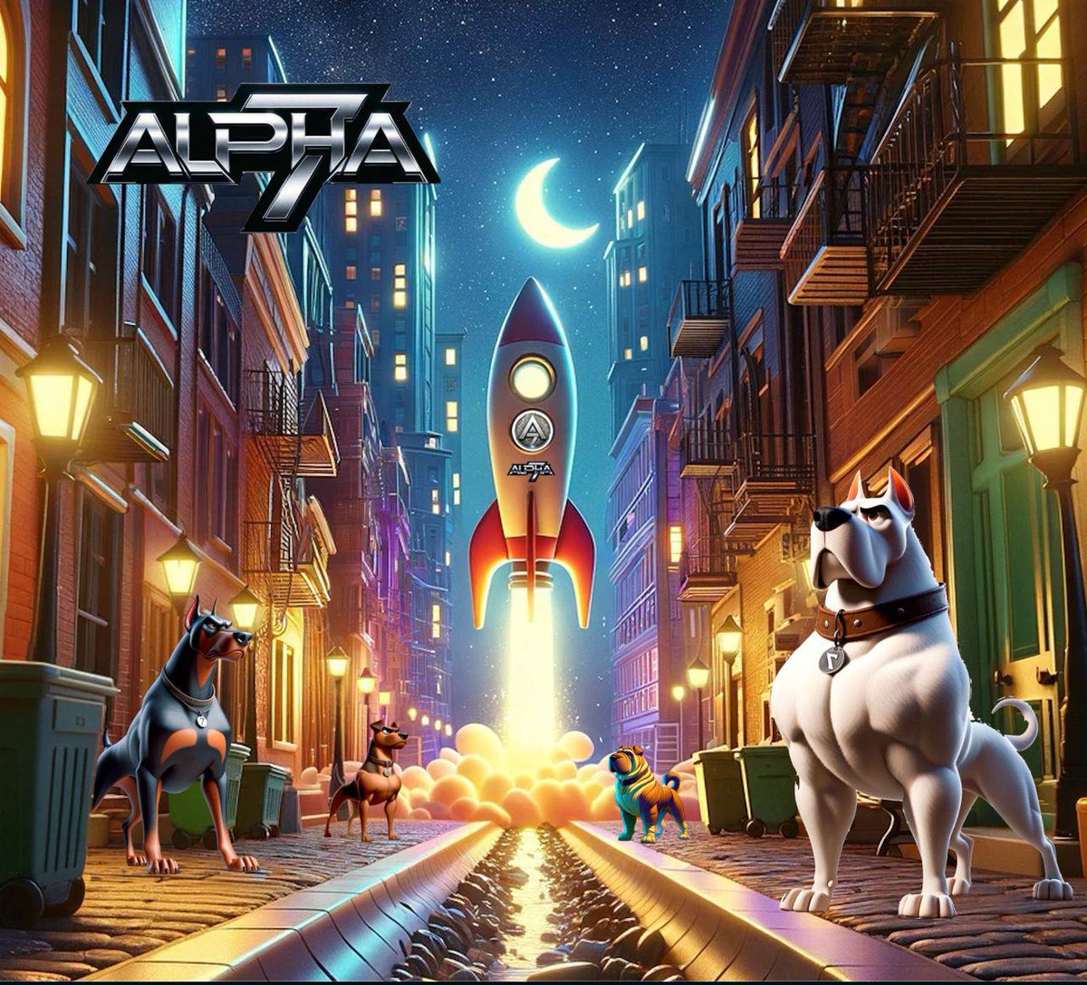 Alpha7 token tweet media