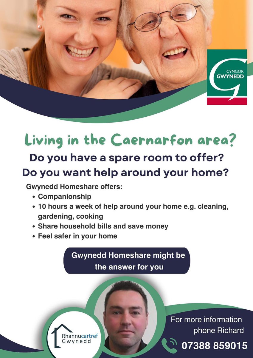 RhannuCartref's tweet photo. Are you living in Caernarfon? 
@agecymruGaM @CyngorGwynedd @GwyneddOed @DementiaGo @CaernarfonTown @rygbicaernarfon @caernarfon360 https://t.co/0UyJIMWEFX