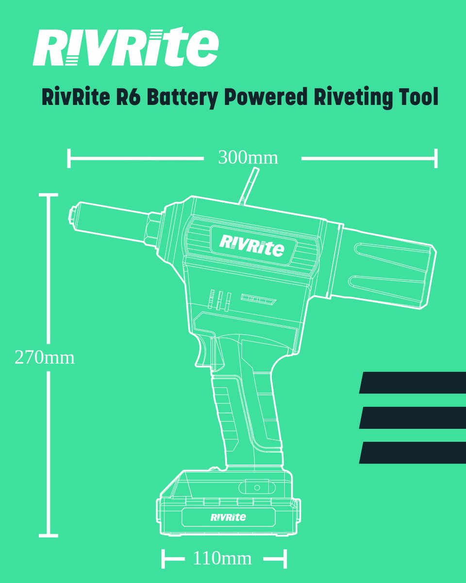 RivRite's tweet photo. See the technical specifications of our battery tool range: RivRite R6 Battery Powered Riveting Tool and RivRite R12 Battery Powered Riveting Tool

Enquire here about our battery tools https://t.co/ERjyeXCxqj #TechnicalDrawing #Engineering https://t.co/tTui2zWG0H