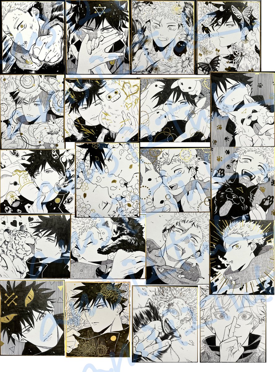 あげるのを忘れていた色紙一覧
お手元に迎えてくださった方々ありがとうございました! 