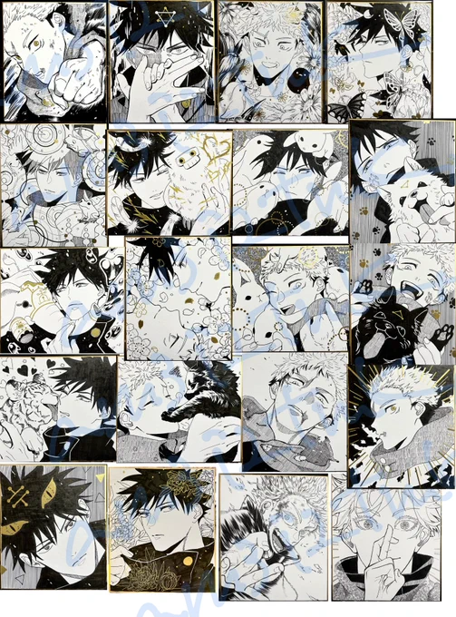 あげるのを忘れていた色紙一覧
お手元に迎えてくださった方々ありがとうございました! 