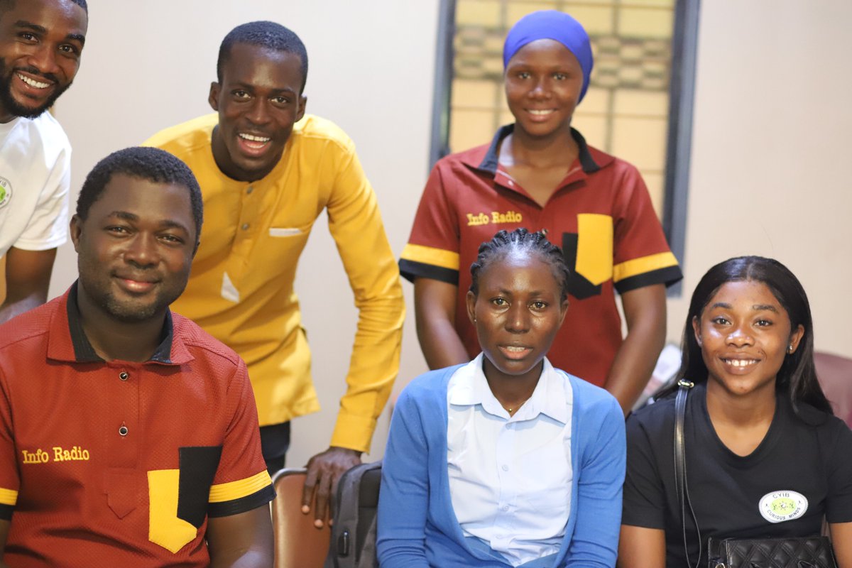 cmghana's tweet photo. As part of our #Youth4Gov project to empower and train young people to actively participate in local governance, we visited the Chief and elders of Kperisi, as well as local authorities, NCCE, NYA, and Info radio yesterday in the Wa Municipal district.

#CMGhana #Volunteerism https://t.co/zQ2ifL209y
