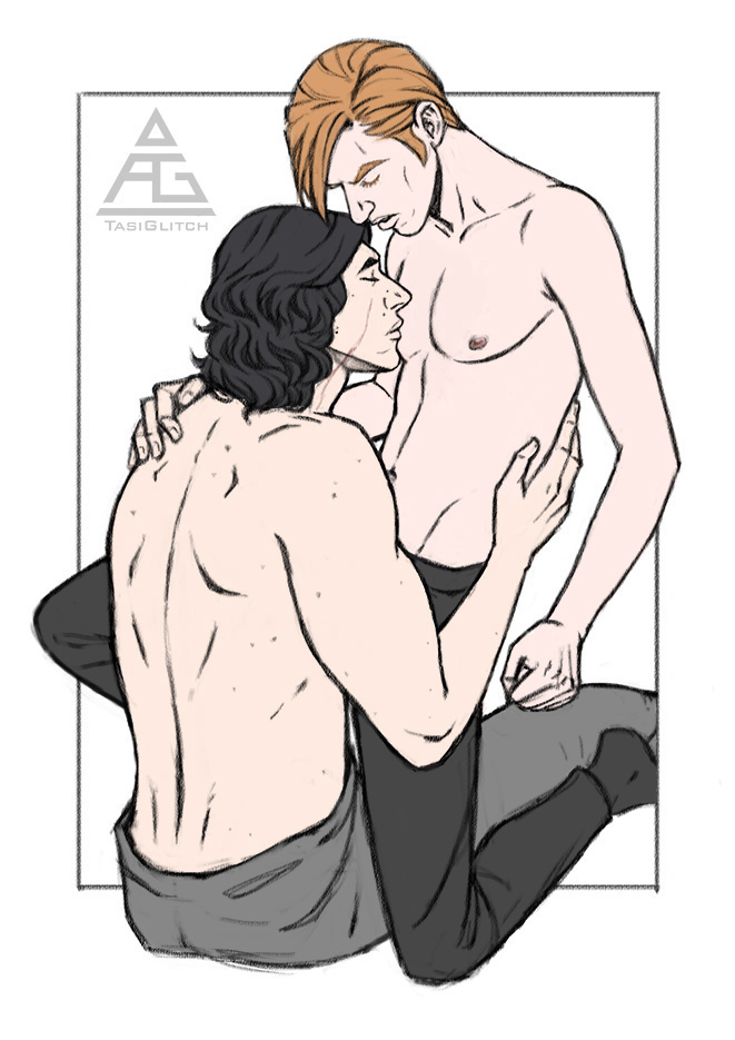 #kylux #kyluxart #kyloren #bensolo #armitagehux #generalhux #huxlo #kyloxhux