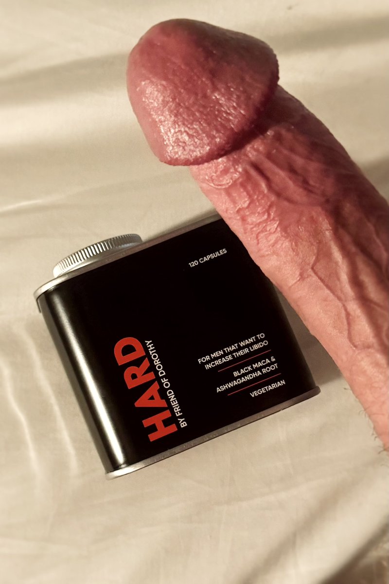 I've been using <a href="/friend_dorothy1/">Friend of Dorothy Supplements</a>'s HARD for the past week and I'm absolutely feral. 😈 Give 'em a go here: tinyurl.com/y6mz8fdx and use my discount code: TRIPLEONEALT10% to get ten percent off.