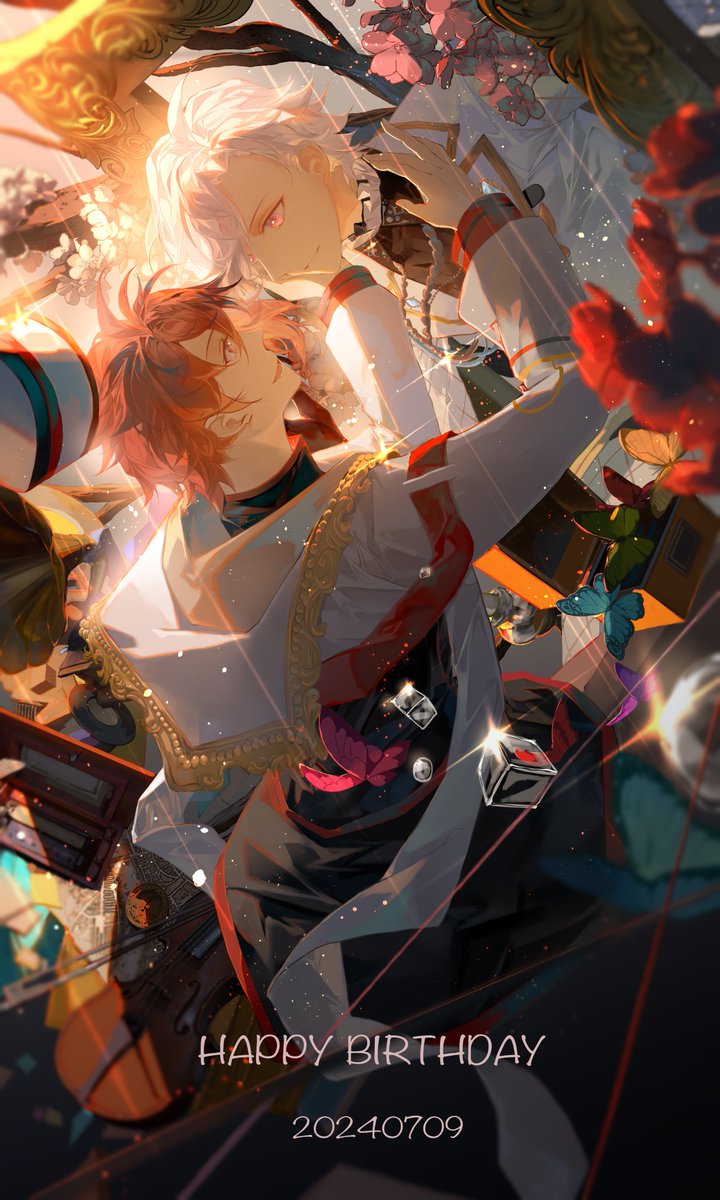 #七瀨陸誕生祭2024  
#九条天誕生祭2024