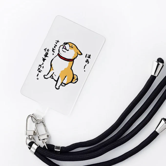 SUZURIさんの新アイテムにスマホストラップが登場!色はブラック / ミント / マルチカラー / ピンク / レッド /シェルピンク / ブルーグレー / アイボリー / ライトブルー / ネイビーの全10色からお好きなカラーをお選びいただけます。真希ナルセのSUZURIショップ 