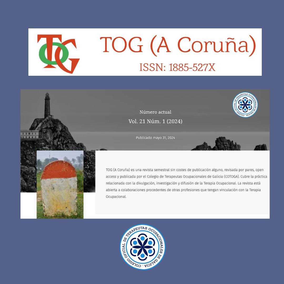 📰Novo número da Revista <a href="/RevistaTOG/">Revista TOG</a> 

Dispoñibles todos os artigos en acceso aberto na seguinte ligazón: 

revistatog.es/ojs/index.php/…

#cotoga #cotogacontigo #terapiaocupacional #revista