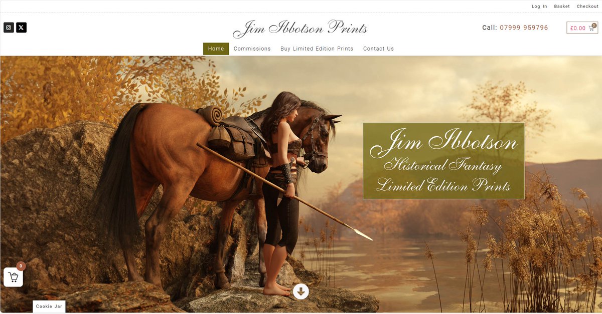 I'm finally up and running with my new business. Please give the site a visit. jimibbotsonprints.co.uk