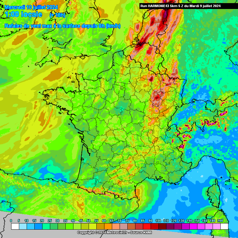 meteovillages's tweet photo. 🌩️🔸 Des #supercellules pourront se former cet après-midi sur le Nord/Nord-Est du pays, parfois productrices de microrafales & gros #grêlons, mais elles pourraient ensuite s'organiser linéairement, en ayant la capacité de produire des #rafales de #vent particulièrement violentes. https://t.co/XjLcQnUqOV