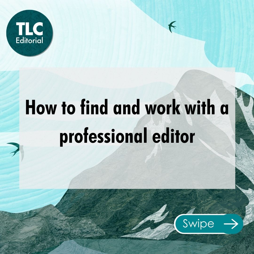 TLCUK's tweet photo. In this month's blog, we share our top tips on how to find a professional editor, and how to make the most out of working with one.
Read the full blog here: https://t.co/uBEhP5x8Yh
#TLCBlog #WritingHelp #WritingCommunity #AmWriting #FinishYourNovel #AmEditing https://t.co/oHzYOfPFJ3
