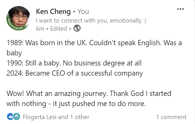 kenchengcomedy's tweet photo. Inspirational. Who agrees? https://t.co/QxLBezDotY