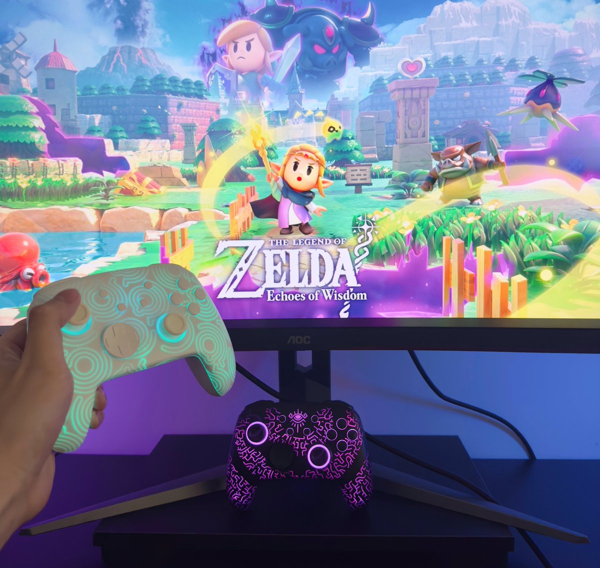 Funlab_switch's tweet photo. ⚔️Happy #triforcetuesday!
😊About 2 months away from the new Zelda game: Echoes of Wisdom! 
😉Will you be excited about it?

#funlab #zelda #cutegaming #switchaccessories #nintendoswitch #cozygamer #gamingcommunity #gameuse #nintendogamer #gamergirl #cozyaesthetic #setupgaming #setup