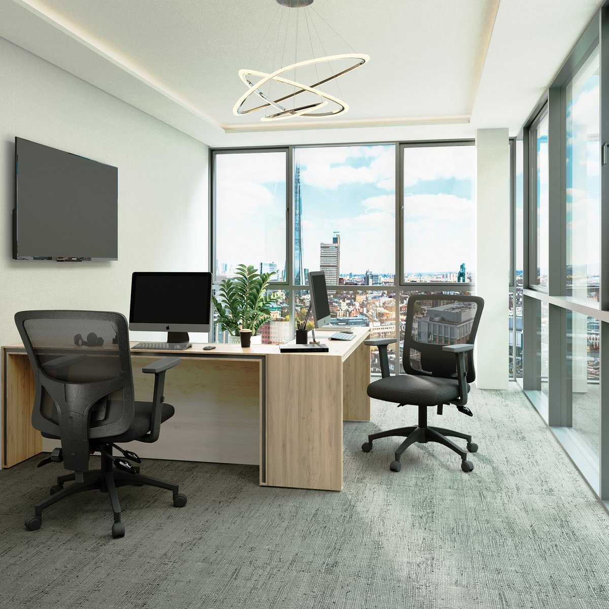 Provide your customers with an #officechair that packs a punch at a great price today with our Barri mesh chair, featuring adjustable height in the seat, arms and back!

Don't have a trade account with us?
Contact marketing@nautilusdesigns.co.uk or call us on 0121 502 7460.