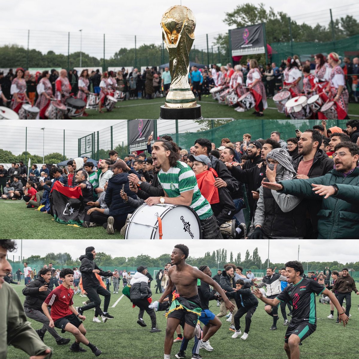WorldInOneCity1's tweet photo. A collection of images taken from the #WIOC4 final. What a fantastic day it was and what a dramatic end it!
Libya ๐ฑ๐พ won 6-5 on penalties after a 0-0 draw with England ๐ด๓ ง๓ ข๓ ฅ๓ ฎ๓ ง๓ ฟ to become the 4th different champion in 4 years!
#WIOC4 #Liverpool #WorldCup #Football #Champions https://t.co/8ocURzzxpd