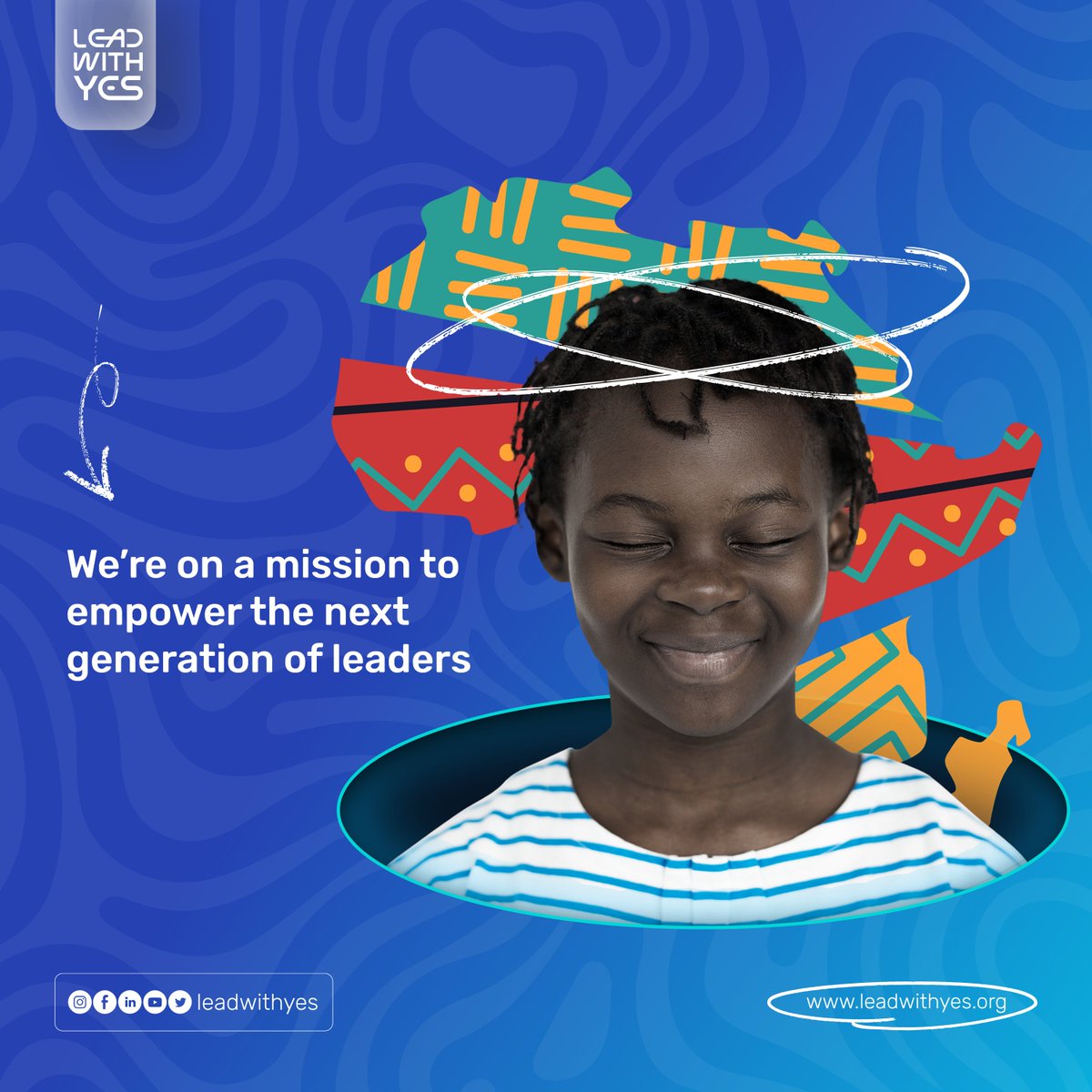 LeadwithYES's tweet photo. 🌟 We're on a mission to empower the next generation of leaders. The leaders of the future; The future of now. At #LeadWithYES, our goal is to empower ALL young worker bees to rise above and become true leaders — in their own way. 
Follow us &amp; let's #makeadifference together! https://t.co/nusYwNfgDq