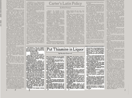 Why isn't thiamine (vitamin B1) added to alcohol to prevent Wernicke–Korsakoff syndrome, like folate in bread?

In 1940, this was attempted. Thiamine was stable in alcohol, but laws prevented it 🚫

Here’s what happened 🧵1/9