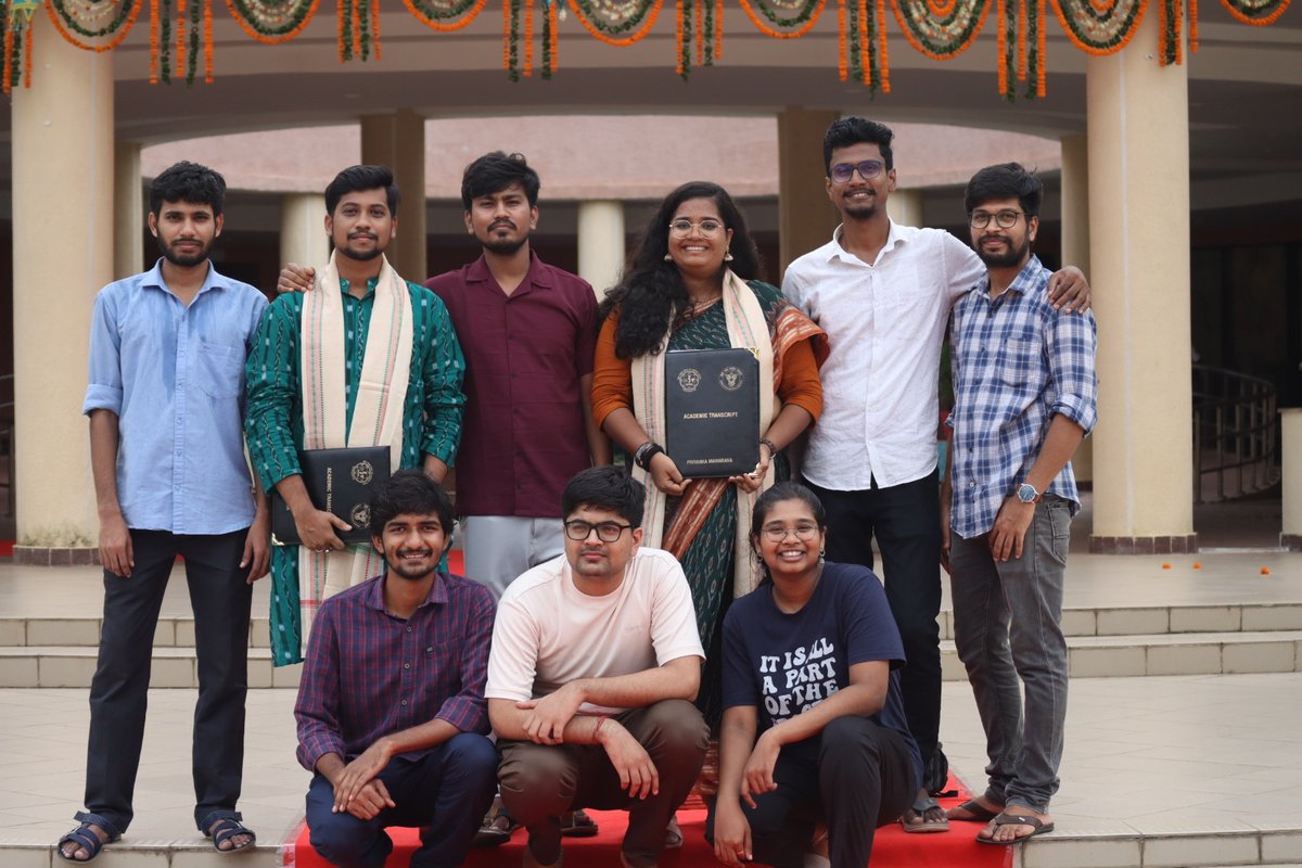 Hearty Congratulations to MSc students Arijit Mahana and Priyanka Maharana. Best Wishes from Catalysis Lab.