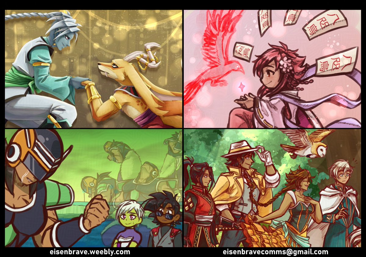 eisenbrave's tweet photo. hello! i'm shadow, a queer + autistic character designer, illustrator and animator looking to work in games/animation!
i love to explore identity and what it means to exist 💚
i'm available for remote work!!
🎨: https://t.co/L8FvoiobQg
✉️: eisenbravecomms@gmail.com
#portfolioday https://t.co/L6k2X63jaS
