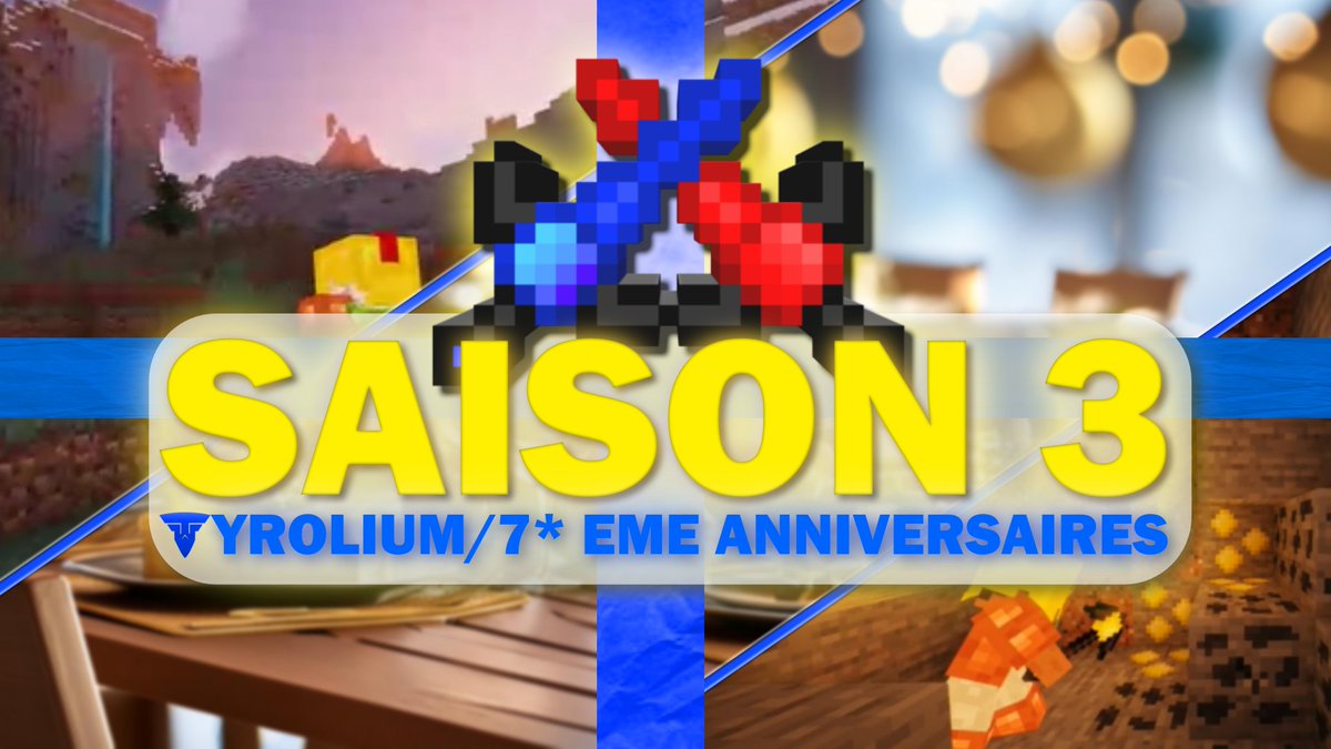 tyrolium's tweet photo. [💚TYROSERV SAISON 3💚]

Pour l'anniversaire des 7 ans de Tyrolium

TyroServ sort un trailer pour la saison 3 disponible sur YouTube

https://t.co/udq1ZWq8Xh

#Tyrolium #TyroServ #Minecraft https://t.co/w5jdg2Z9ja