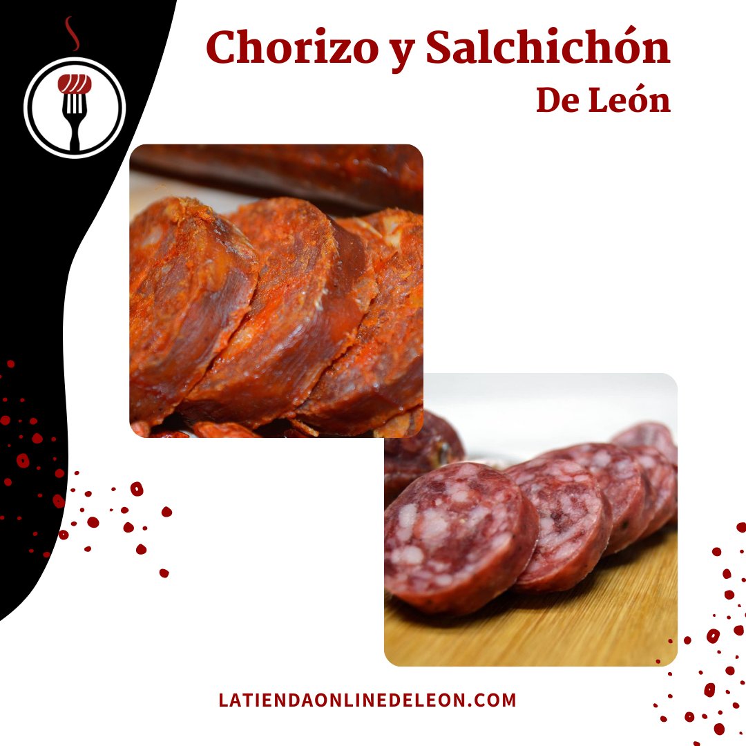 🌟Descubre el sabor auténtico de #León en #LaTiendaOnlinedeLeón.

👍Sumérgete en la #tradición culinaria #leonesa con nuestros exquisitos #chorizos y #salchichones #artesanales.

🔥#Chorizo y #salchichón de León.

latiendaonlinedeleon.com/es/comprar-emb…