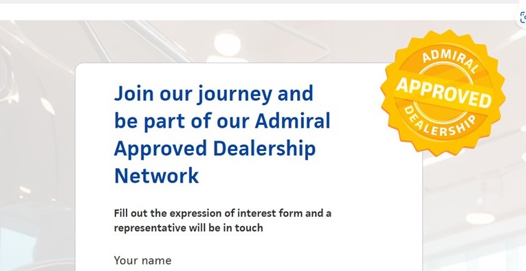 MotorTraderUK's tweet photo. Admiral to set up UK motor finance approved dealership network https://t.co/iBjFA0sjil https://t.co/SNJBjbeI7q