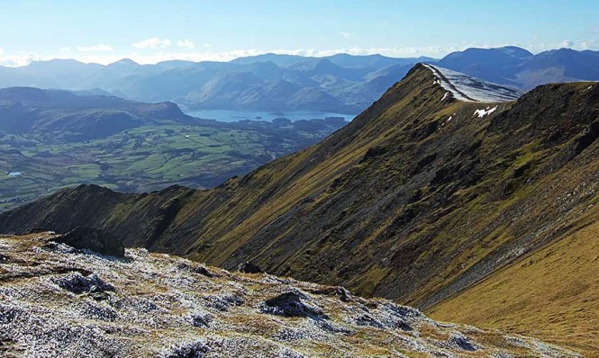 On stern Blencathra's perilous height / The winds are tyrannous and strong; / And flashing forth unsteady light / From stern Blencathra's skiey height, / As loud the torrents throng! /