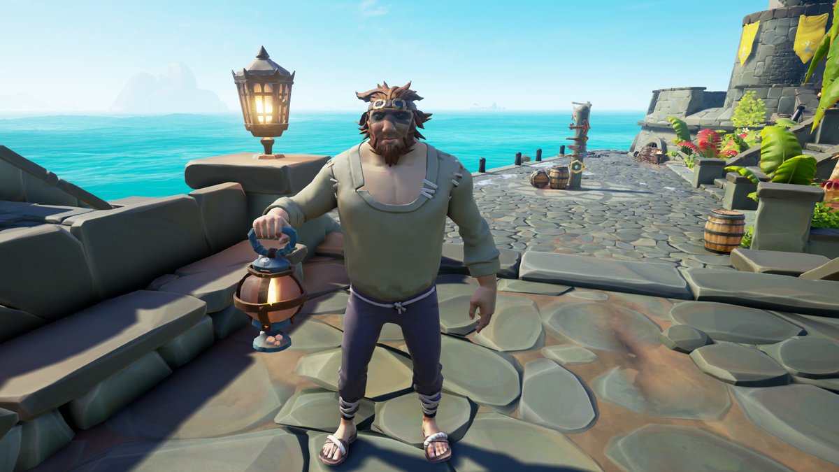 Sleepy slothy sea scoundrel 💤💤
Theme: Seven Deadly Sins - Sloth

<a href="/SeaOfThieves/">Sea of Thieves</a> #SeaOfThieves #StyleOfThieves