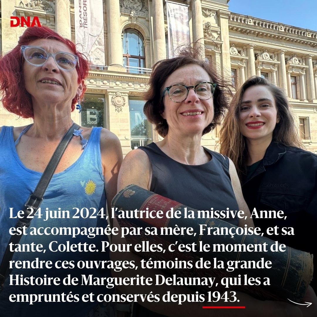 dnatweets's tweet image. La Bibliothèque nationale et universitaire, à Strasbourg (@BNUStrasbourg), vient d’enregistrer un retour de prêt de (très) longue durée. 

En savoir plus : c.dna.fr/culture-loisir…

#bnu #bibliotheque #strasbourg #alsace #secondeguerremondiale #livre #guerre #guerremondiale
