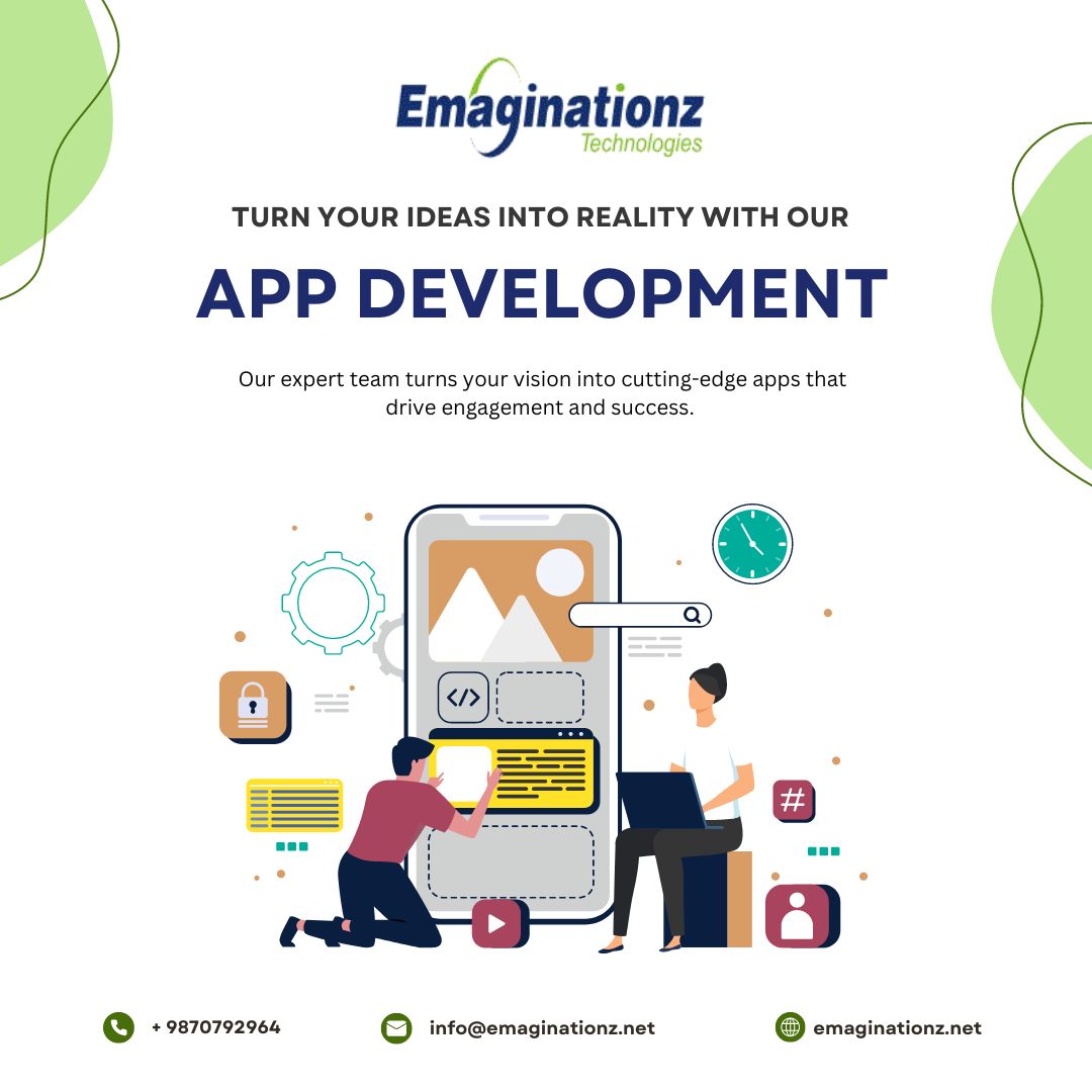 At Emaginationz Technologies, we offer exceptional app development services tailored to your needs. Our expert team ensures top-quality results for clients across <a href="/Mumbai/">Mumbai</a> and @NaviMumbai. Trust us to bring your app ideas to life with precision and creativity.
