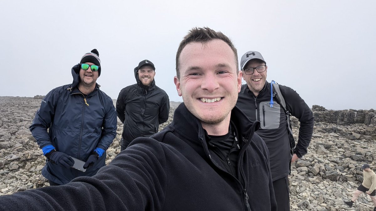 PolypipeTrade's tweet photo. A team from @polypipetrade, @PolypipeBS &amp; @ManthorpeBP are walking the National Three Peaks today to raise money for Yorkshire Air Ambulance and they've just reached the summit of Ben Nevis!

#NationalThreePeaks #SustainableBuildingSolutions https://t.co/EnxjKSmNl3