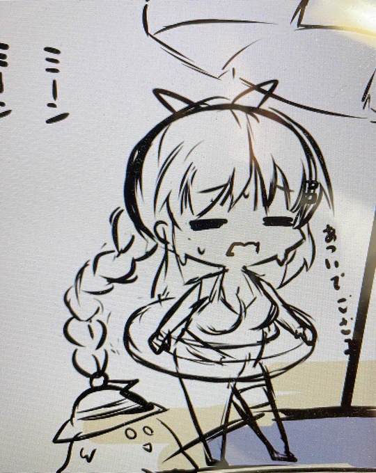 なんかゆるい感じのあーさんになっちゃった 