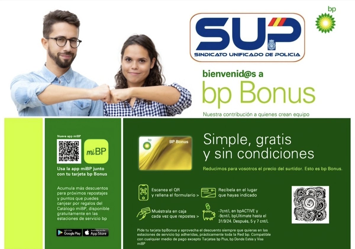 🥳Vacaciones‼️
🤔Quieres un descuento en #Combustible⁉️
😃#Repostaje al mejor precio con <a href="/bp_Espana/">bp España</a> gracias al acuerdo con #SupLíderEnServicios
🧐Entra en el link y aprovecha la oferta para afiliados
sup.es/noticia/bp-bon…
🤝Afíliate, a qué esperas⁉️
altas.sup.es