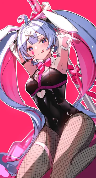 5.ラビットホール  今更ながら描いてみた ぼちぼち100ミク再開するかも! #100miku #初音ミク