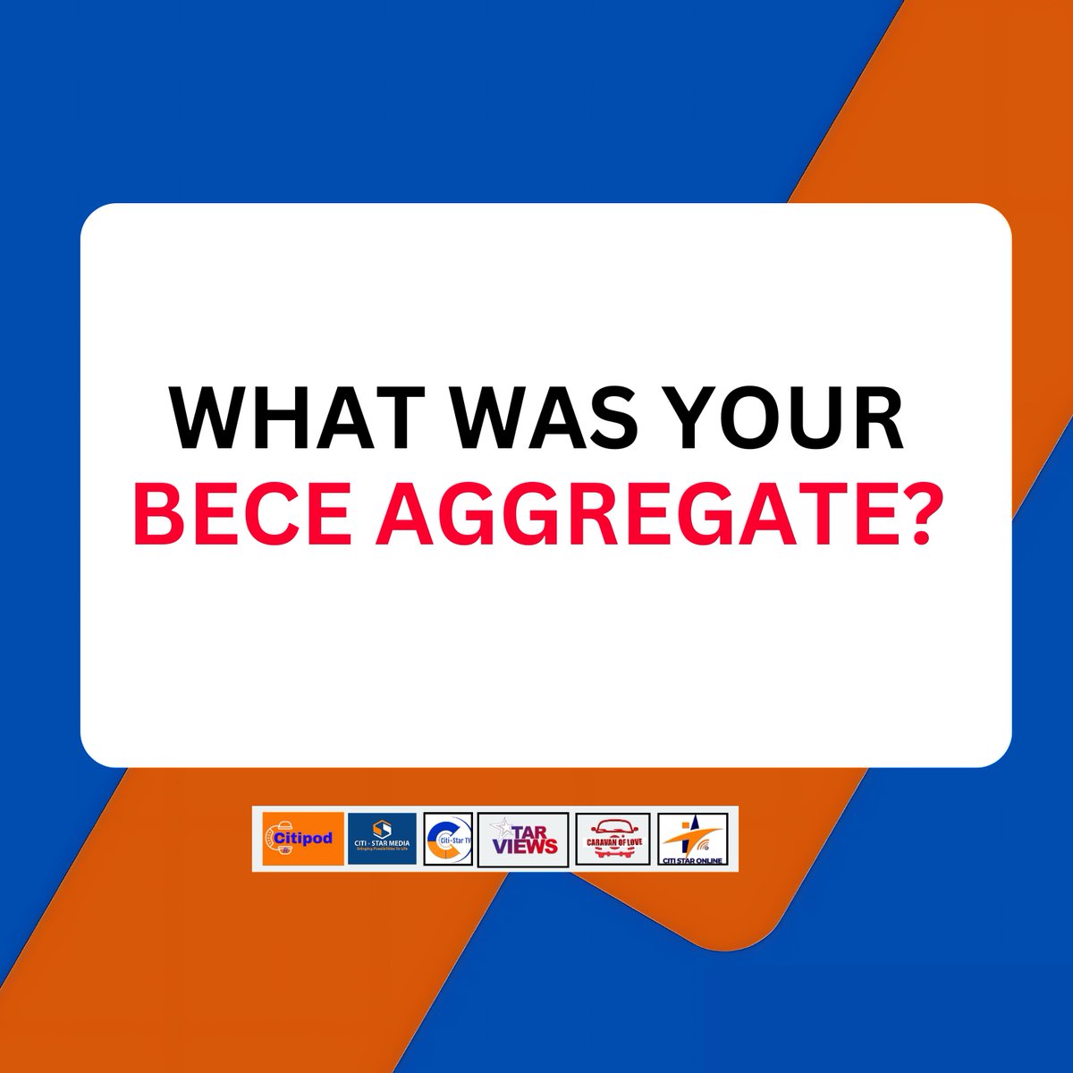 citistartv's tweet photo. Since We are discussing BECE, Tell us, What Was your Aggregate? https://t.co/zhjmmYkAqF