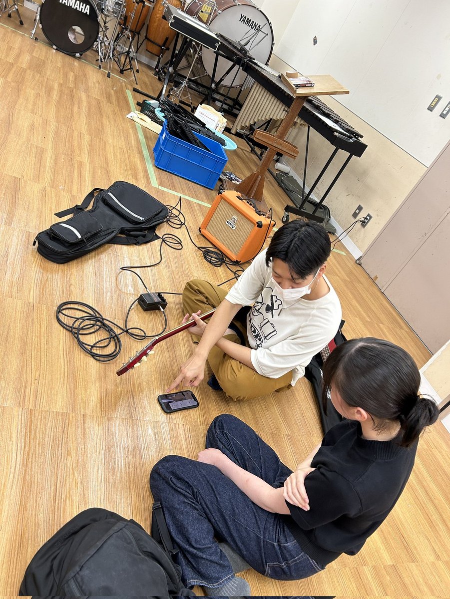 Music_Stadio's tweet photo. 本日も活動しました！！
体験希望の方も来て下さいました！🙏✨ https://t.co/f1spTnBxhg