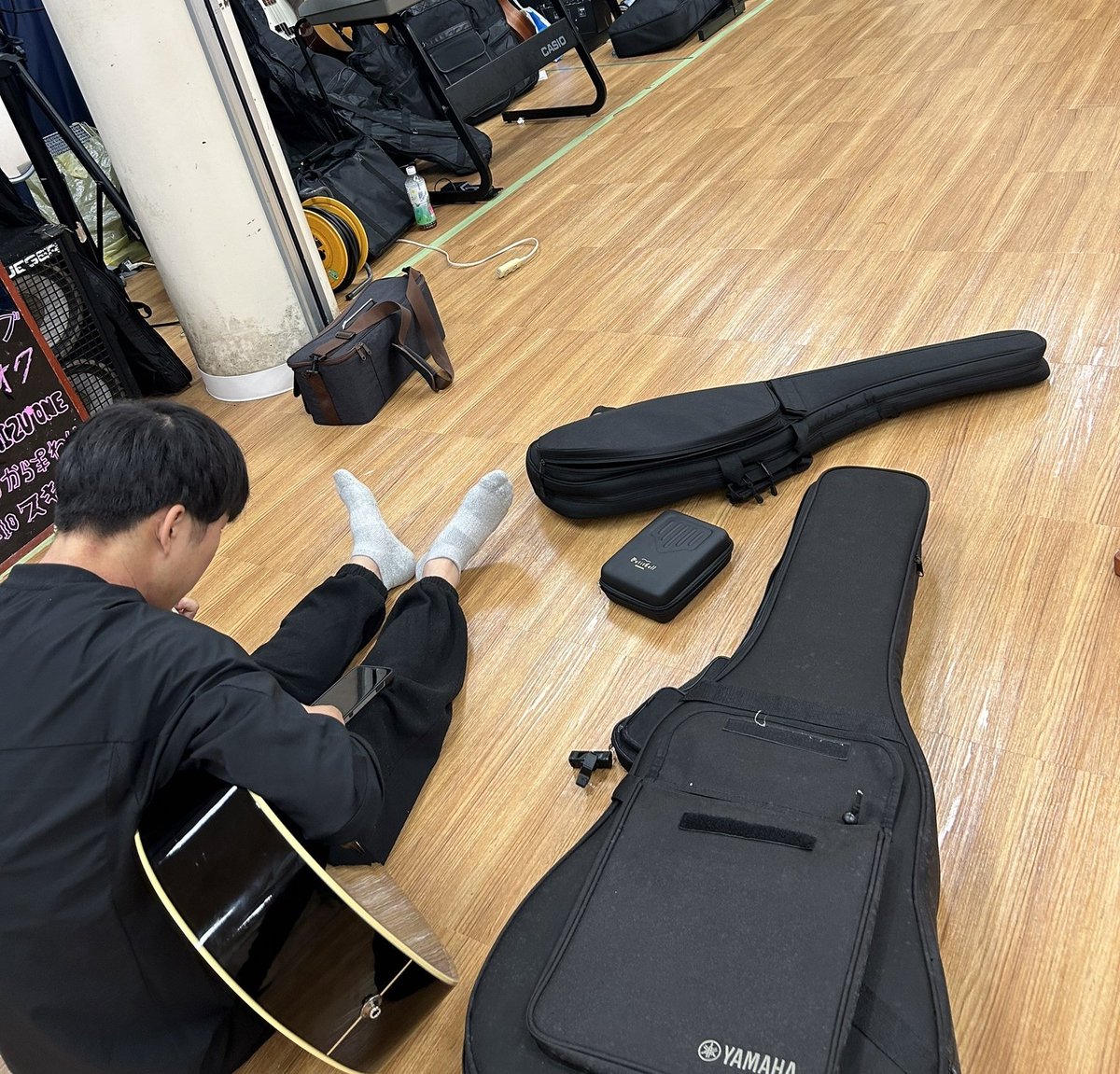 本日も活動しました！！
体験希望の方も来て下さいました！🙏✨